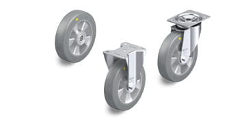 ALST-AS-serien med elektrisk ledende og antistatiske hjul og trinser