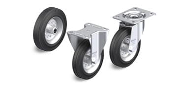 VE-serien med standard gummihjul